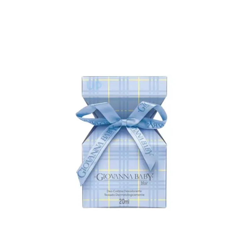 KIT GIOVANNA BABY DEO COLÔNIA DESODORANTE 20ML + 2 SABONETES EM BARRA 90G BLUE