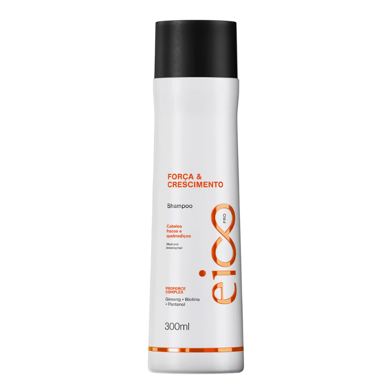 SHAMPOO EICO PRO FORÇA & CRESCIMENTO 300ML