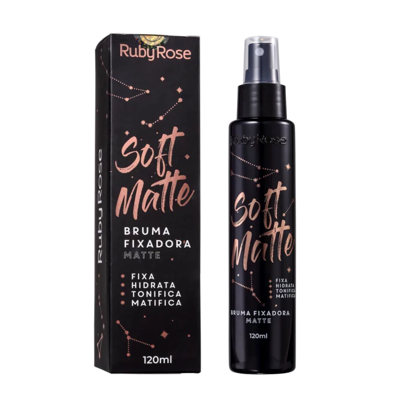 BRUMA FIXADORA RUBY ROSE SOFT MATTE 120ML