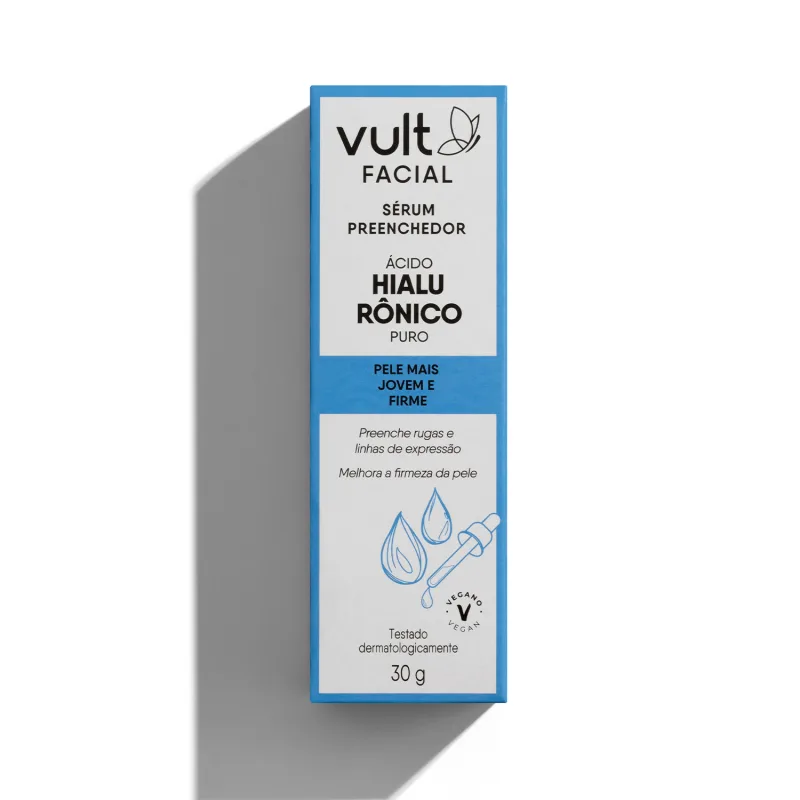 SÉRUM FACIAL VULT ÁCIDO HIALURÔNICO PURO 30G