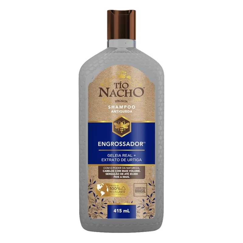 SHAMPOO TÍO NACHO ANTIQUEDA ENGROSSADOR 415ML