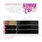 KIT TINTA CAPILAR BEAUTYCOLOR PURRISÍ SEM AMÔNIA 3.0 CASTANHO ESCURO