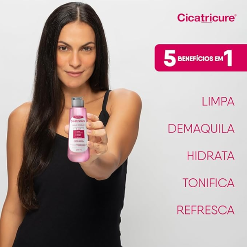 ÁGUA MICELAR CICATRICURE 5 EM 1 200ML