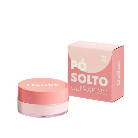 PÓ FACIAL DAILUS SOLTO ULTRA FINO ROSA 15G