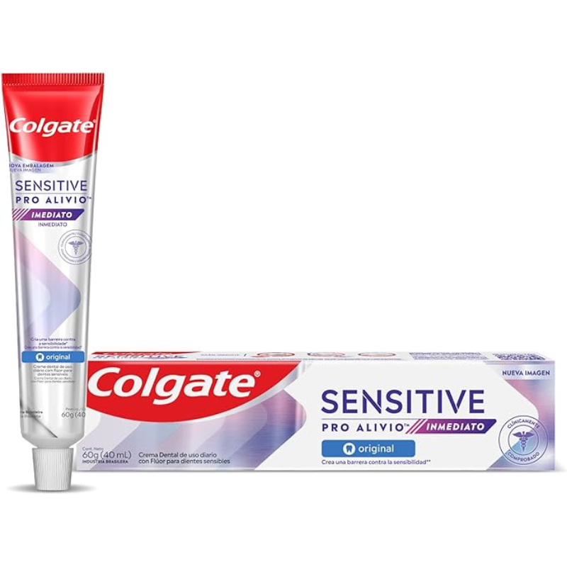 CREME DENTAL COLGATE SENSITIVE PRO ALIVIO IMEDIATO ORIGINAL 60G