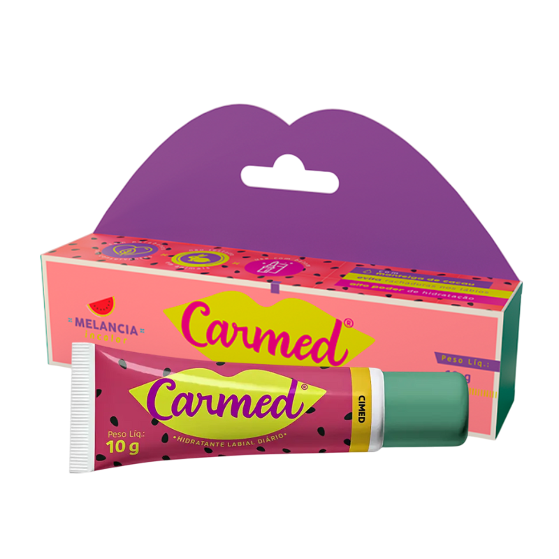 HIDRATANTE LABIAL CARMED MELANCIA INCOLOR 10G