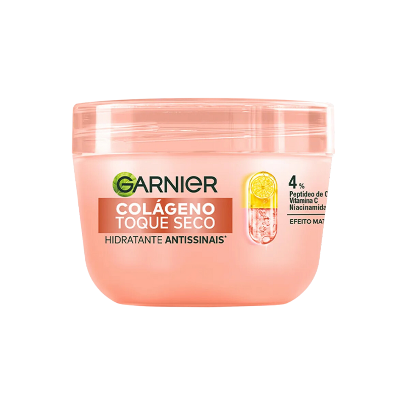 HIDRATANTE FACIAL GARNIER ANTISSINAIS COLÁGENO TOQUE SECO 85G