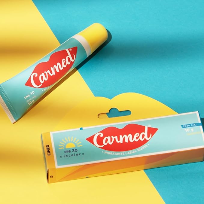 HIDRATANTE LABIAL CARMED FPS 30 INCOLOR 10G