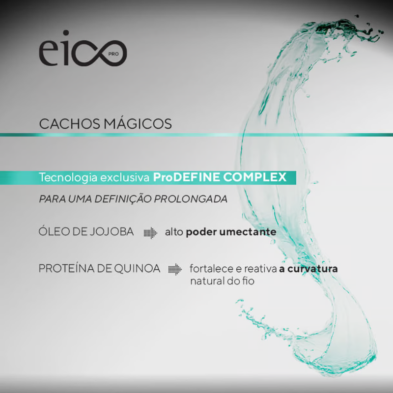 CREME CAPILAR EICO PRO MODELADOR DE ONDAS 2ABC CACHOS MÁGICOS 250ML