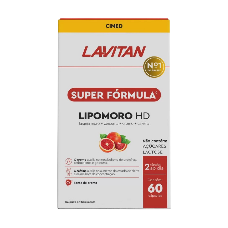 LAVITAN SUPER FÓRMULA LIPOMORO 60 CAPSULAS